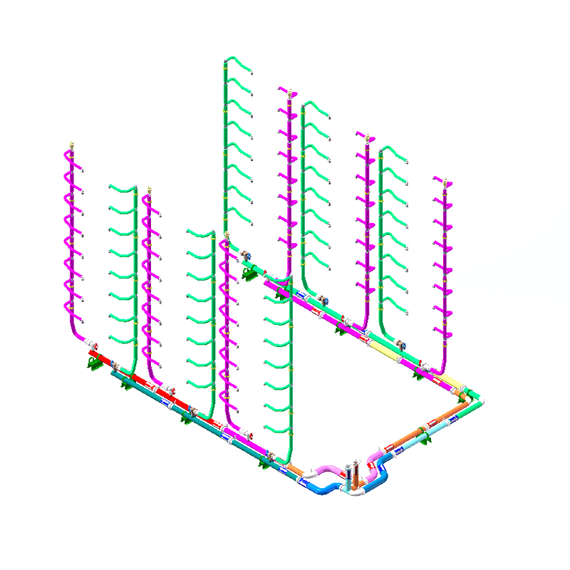 2.5MWh液体冷却管道